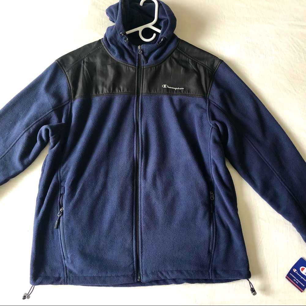 Champion zip up XL